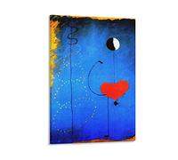 TEXPACK Catalan Surrealist Painter Joan Miro Dancer Abstract Poster Art Poster Canvas Painting Decor Wall Print Photo Home Modern Decorative Posters 12x18inch(30x45cm)