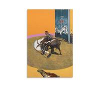 TEXPACK Irish Figurative Painter Francis Bacon Study for A Bullfight Poster Canvas Wall Art Poster Decorative Modern Home Print Picture Artworks Posters 12x18inch(30x45cm)
