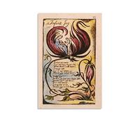 TEXPACK Romantic Painters William Blake Songs of Innocence, Infant Joy Poster Canvas Wall Art Poster Decorative Modern Home Print Picture Artworks Posters 12x18inch(30x45cm)