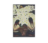 TEXPACK Social Realist Painter Diego Rivera Calla Lily Supplier Poster Canvas Painting Poster Wall Art Decorative Picture Prints Modern Decor 20x30inch(50x75cm)