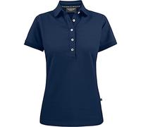 Texstar PW11 Ladies Stretch Pique Shirt, Medium, Navy