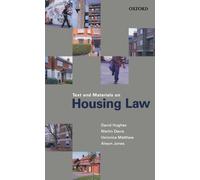 Text and Materials on Housing Law