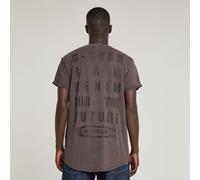 G-star Text Back Gr Overdyed Lash Short Sleeve T-shirt