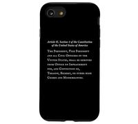 Text of Article II Section 4 of the Constitution of the USA Case for iPhone SE (2020) / 7/8
