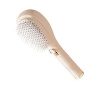 Text -The Massant Comb with Ergonomic Handle -Anti-Static Self-Cleaning Comb for Wet and Dry Hair | District Brush with Stiff Tooth Combs for Hair Cleaning and Massage C