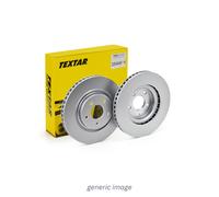 Textar 2 x Internally Vented Brake Discs fits Jeep Renegade SUV 2020 on 1.3