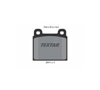 TEXTAR Disc Brake Brake Pad Set Front Fits Alfa Romeo BMW Ferrari Mercedes-Benz
