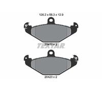 Textar 2041003 Rear Brake Pad Set Fits Lotus Opel Tesla Vauxhall 2 Eleven Elise