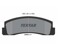 TEXTAR 2066001 Brake pad set