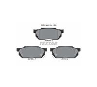 TEXTAR 2095902 Brake pad set