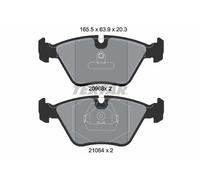 Textar Brake Pads 2096801 Front - Fits BMW 5 Series, 7 Series, Z3 (E36/E34) - 1 Year Warranty