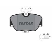 Textar Brake Pad Set 2105503 – Disc Brake for Mercedes-Benz 190