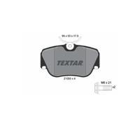 Textar Brake Pad Set 2105503 – Disc Brake for Mercedes-Benz 190