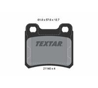 TEXTAR 2114001 Brake Pad Set, disc brake for CHEVROLET,HOLDEN,OPEL,SAAB,VAUXHALL