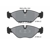 Textar Brake Pad Set 2115402 for Saab 9000 Hatchback 2.0L 4-cyl (B202XL/B204L)