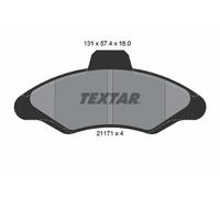 TEXTAR 2117105 Brake Pad Set, disc brake for FORD,VW