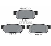 Textar Brake Pad Set Rear 2131201 – Genuine OE 06022SP8000 586005148 1A002643Z