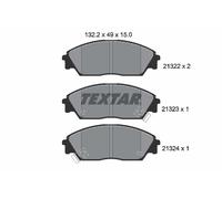 TEXTAR 2132201 Brake Pad Set, disc brake for HONDA