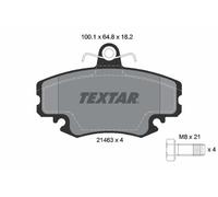 TEXTAR 2146306 Brake Pad Set, disc brake for ,ALPINE,DACIA,LADA,MAHINDRA RENAULT
