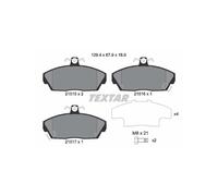 Textar Brake Pad Set 2151503 – Front, Full Set of 4 with Accessories