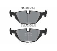 TEXTAR 2160702 Brake Pad Set, disc brake for BMW,DE LA CHAPELLE,WIESMANN