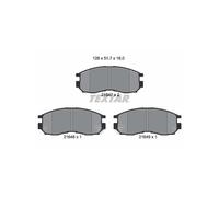 Textar Brake Pad Set 2164701 – Disc Brake for Chrysler, Dodge, Honda, Hyundai, Changan