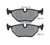 Textar Rear Brake Pads fits BMW 5 Series Alpina B10 2169103