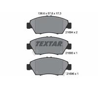TEXTAR 2169401 Brake Pad Set, disc brake for ACURA,HONDA,ISUZU