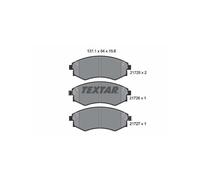 TEXTAR 2172502 Brake Pads Set Front for Rexton Largo Musso