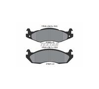 Brake pads 2182001 TEXTAR for JEEP HUMMER AMC
