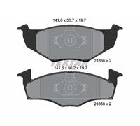 For Seat VW Genuine OE Textar Brake Pads Full Set Of 4 Front 2186603