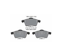 TEXTAR 2188302 Brake Pads Set Front for Transporter California Kombi