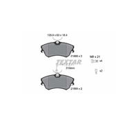 TEXTAR 2188801 Brake pad set