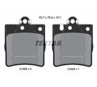 Brake Pad Set Textar 2189803 Fits Mercedes C-Class CLC-Class CLK E-Class SLK
