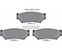 TEXTAR 2190701 Brake Pad Set, disc brake for CHEVROLET,SUZUKI