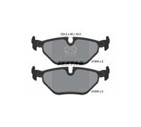TEXTAR 2193404 Brake Pads Set Rear for SAAB 9-5