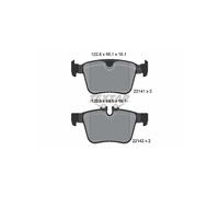 TMD Friction Services 2214101 Brake Pad Set, disc brake