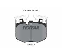 Textar 2242501 Front Brake Pad Set Fits Bmw 2 3 4 5 6 7 8 Series I4 Ix Supra X3