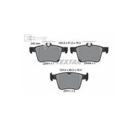 Brake Pad Set For Disc Brake Rear Fits Audi A3 Q3 TT Seat Ateca TEXTAR 2260101