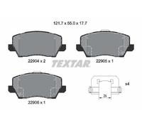 TEXTAR 2290401 Brake pad set
