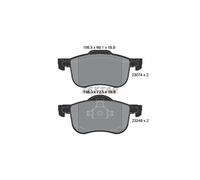 TEXTAR 2307401 Brake Pads Set Front for Volvo V70 S80 S60 XC70