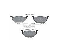 TEXTAR 2313101 Brake pad set