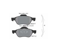 Textar Front Brake Pads 2321502 - Fits Renault Wind Laguna Twingo - Full set of 4 with accessories
