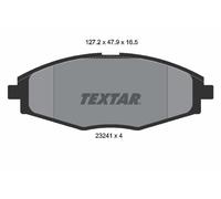 Textar 2324102 Front Disc Brake Pad Set Fits Chevrolet Daewoo