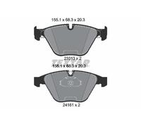 TEXTAR 2331303 Brake Pad Set, disc brake for BMW
