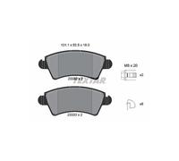 TEXTAR 2333201 Brake pad set
