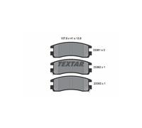 Brake pads 2336101 TEXTAR for OPEL PONTIAC CHEVROLET BUICK MEGA CADILLAC