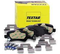 Textar Rear Brake Pads fits Vauxhall Meriva Opel Astra Corsa Zafira