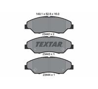 TEXTAR 2344201 Brake Pad Set, disc brake for ASIA MOTORS,KIA