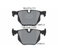Textar Brake Pads 2344702 – Genuine OE Rear Full Set of 4 for BMW 7 Series (E65/E66/E67)